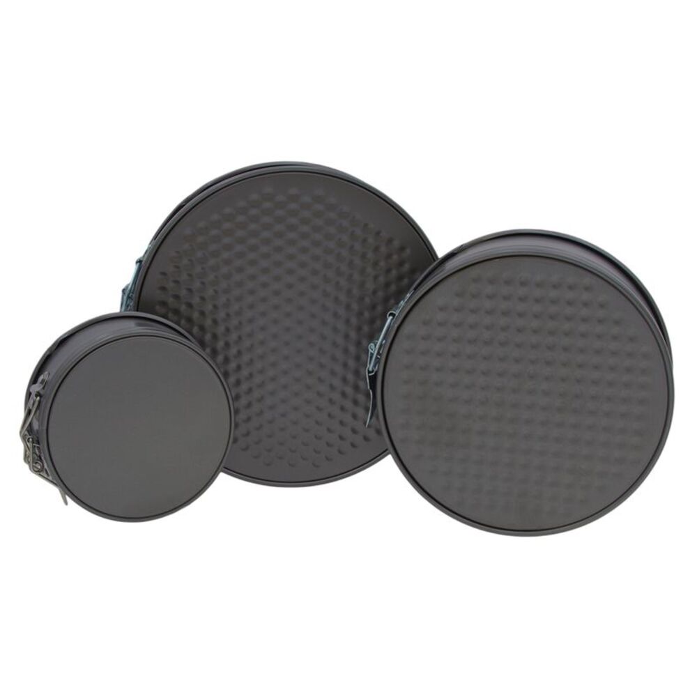 Smart Home 3pc Non Stick Spring Form Cake Pan Set - Picture 3 of 7